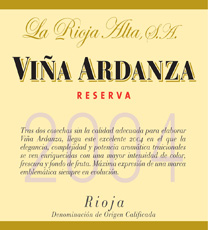 Viña Ardanza2004